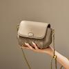 Mrs. Qiao Bag for Women 2025 New Autumn Winter Crossbody Bag Small Bag High-end Women's Chain Small Square Bag Genuine Leather Women's Bag