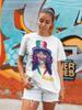 Retro Slash Saul Hudson Musik Rock 70er Band Baumwolle Bio Damen Oversized T-Shirt Herren Damen T-Shirts Oberteil