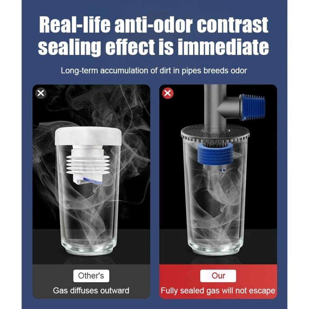 Tee Joint Sink Elbow Pipe Connector Multi-functional Sewer Connector Sealing Ring Adapter Kitchen