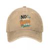 Humorous Anti Cigarette Quote Typogr  New Vintage Washed Cotton Baseball Cap Sun Hats
