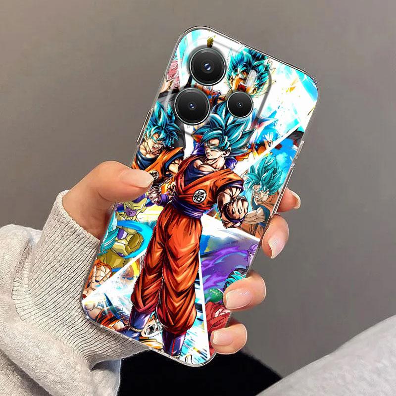 Dragons Ball Son Goku Case For Xiaomi Redmi Note 15 14 13 12 11 10 Pro Plus Cover For Redmi 15C 15 14C 13C 12C Clear Phone Cases