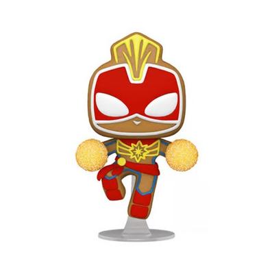 Funko POP! Gingerbread Captain Marvel Figurine