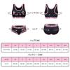 LittleForBig Women's 2-Piece Bralette Set [Playgirl] Cotton Cami and Panties (Black, Size XS)