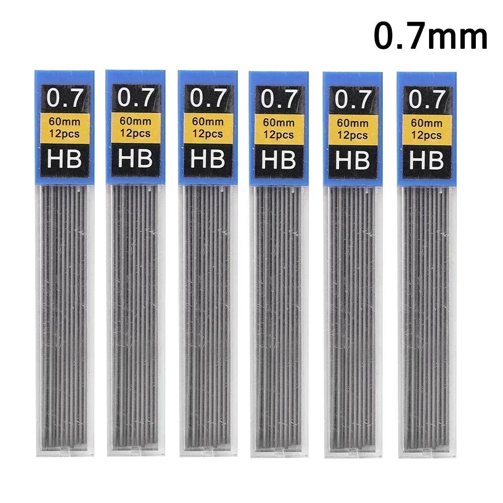 0.3/0.5/0.7/0.9/1.3/2.0mm Metal Mechanical Pencils Lead Refills Break Resistant Drawing Automatic HB Pen Refills School Supplies