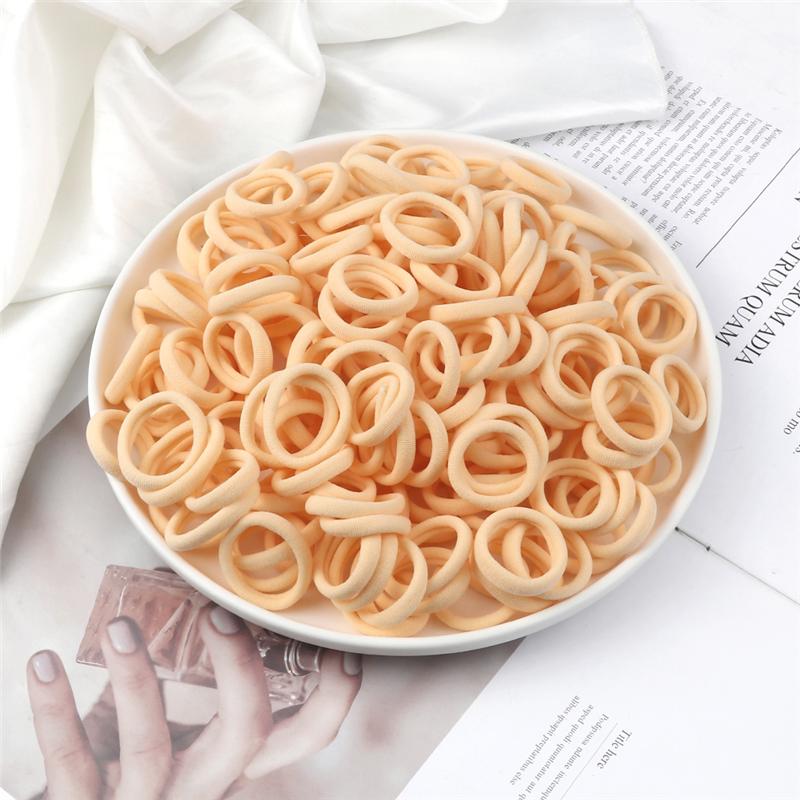 30/50/100 buc/Set Colorate Mici Elastice de Păr Fete Drăguțe Elastice de Păr cu Elasticitate Ridicată Accesorii de Păr pentru Copii Suport Coadă de Cal Bandă de Păr