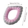 Toilet Seat Cover Warm Soft Acrylic Washable Mat Home Decor Closestool Mat Seat Case Toilet Lid Cover Accessories Bathroom Home