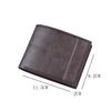 High Quality Fashion Men's Business Short Wallet Card Bag Multifunctional Change Bag Thin Purse Male Card Holder Luxury Wallet