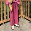 2025 Spring/Autumn French Puff Sleeve Round Neck Women's Casual Loose Top