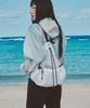 Afterhours Drawstring Light Mesh Backpack (White)