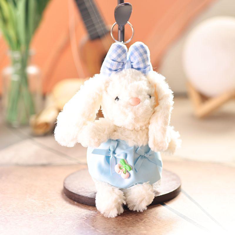 Plush Rabbit Keychain With Soft Pp Cotton Filling For Kids And Adults