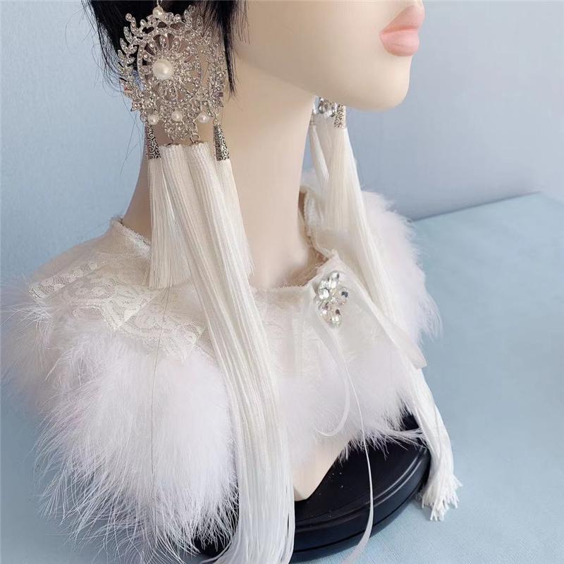 Bohemia Style Earrings Chinese Knot Lantern Pendant Long Tassel Earrings For Women Jewelry Accessories Christmas New Year Gift