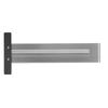 Stainless Steel Carpenter T Ruler Silver Measuring Gauge Precision Marking Tool  Drafting Use