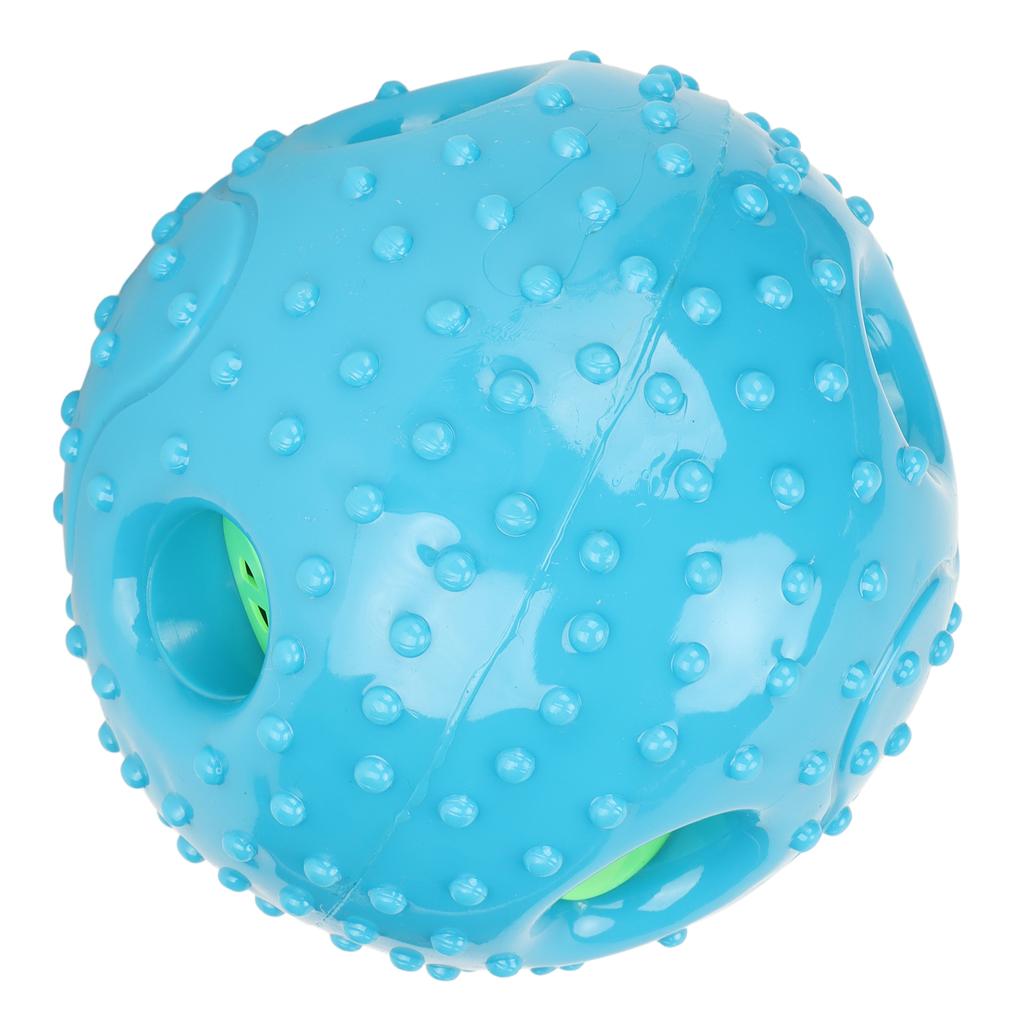 Squeaky Ball Dog Toy Funny Chewing Teeth Grinding Bite Resistant Interactive Squeaker Sound Dogs Play Toys