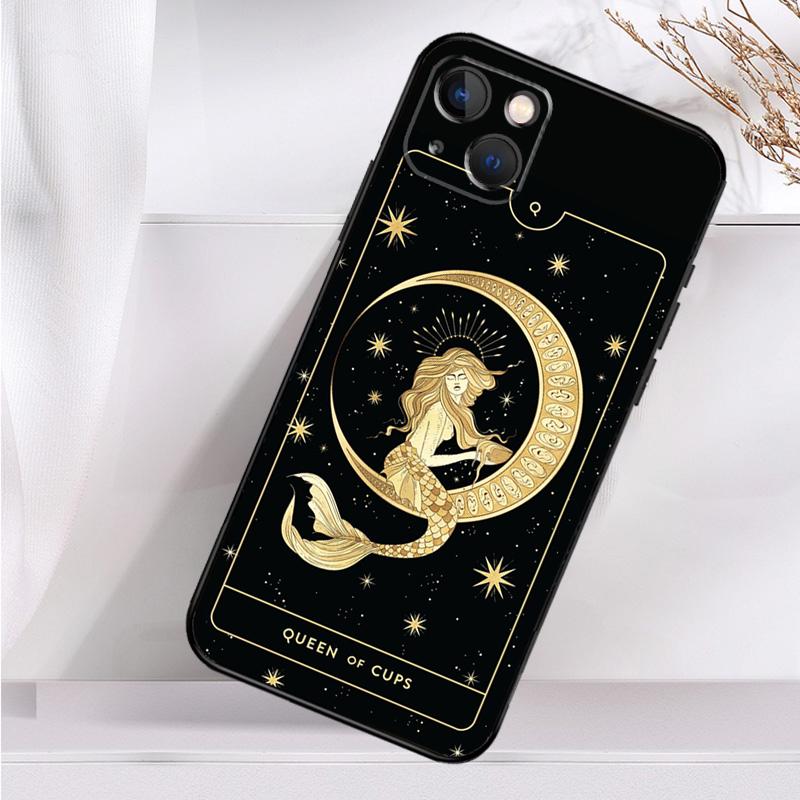 Witches Moon Tarot Mystery Totem Shockproof Case For iPhone 17 16 Pro Max 11 14 15 Plus 12 13 Mini 16e 17 Air Phone Cover