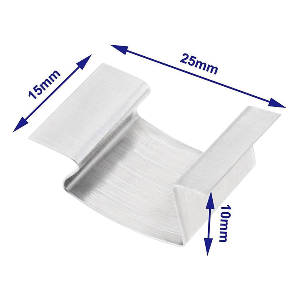 Greenhouse Glass Clips Stainless Steel Construction for Reliable Support and Organization In Your Gardening Space
