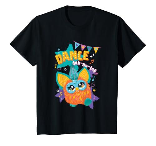 Kids Dancing Furby Dance Dah-No-Lah 90s Toy Kids T-Shirt