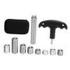 8X Weight Bolt For Billiard Pool Cue With Storage Case Billiard Cue Weight