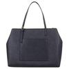 Tory Burch Emerson Metal Double T Logo Minimalist Fashion Large Capacity Zipper Leather Tote Bag Shopping Bag Shoulder Handbag Women Tote 134837-405