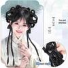 Women's Hanfu Style Updo Wig Clip – Ancient Costume Wig and Headpiece