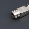 1Pc Cat7 Cat6A Cat8 Rj45 Connector Tool-Free Zinc Alloy Shielded Ethernet Termination Plugs