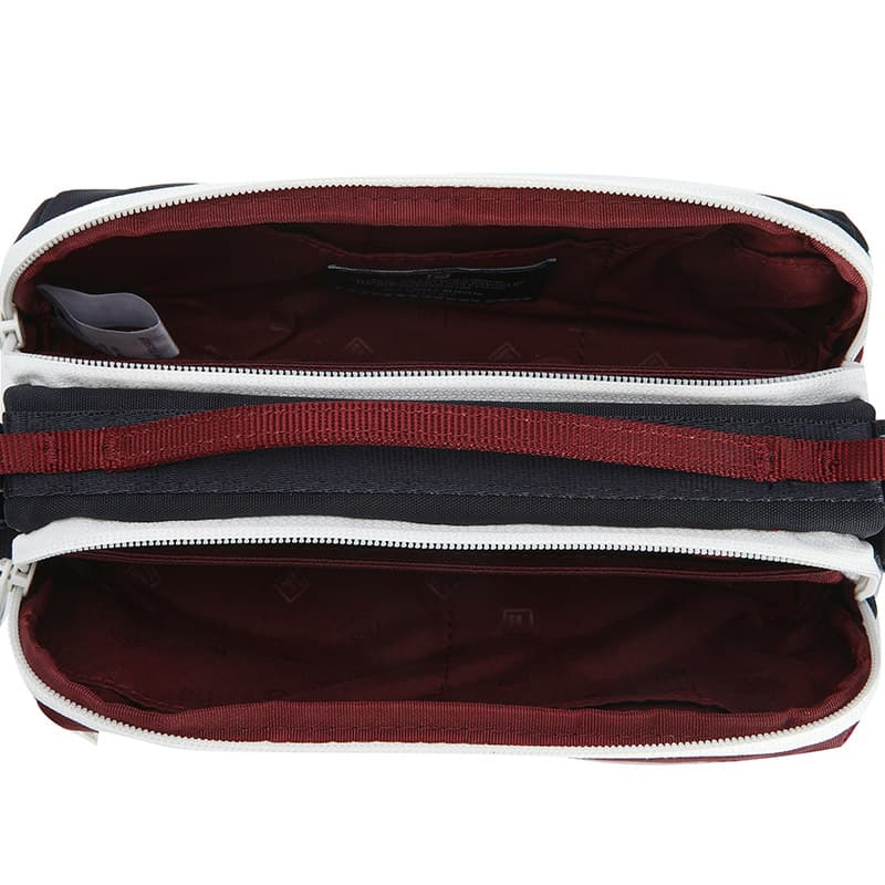 New FILA ORIGINALE Fabric One Shoulder Handbag Unisex Enchanting Pink Wine Red F13U549131FWI