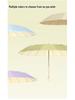 16-Rib Colorful Folding Umbrella for Women - Large, UV Protection, Sun/Rain Use 