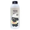 1000 ml roztomilý pohár Panda Bear Plastová průhledná matná kreslená láhev na vodu