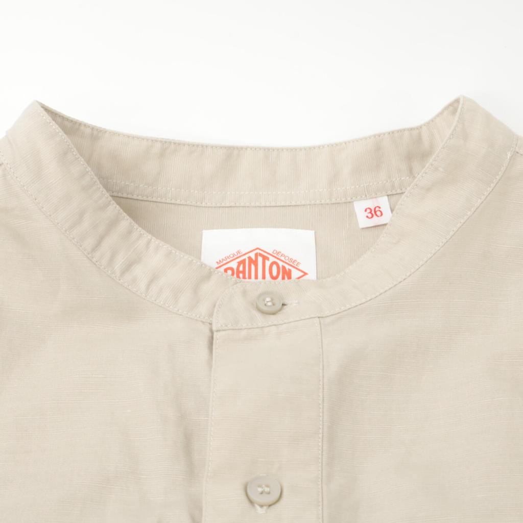 DANTON DT-B0347 Beige Cotton Linen Slave Sleeveless Dress dress 36 beigeUsed