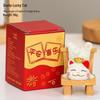 Fumaiide Blessing Lucky Cat Resin Figurine Set