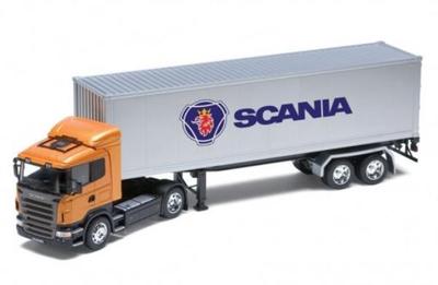 Welly Truck with Trailer 1:32 Scania 12470 6261