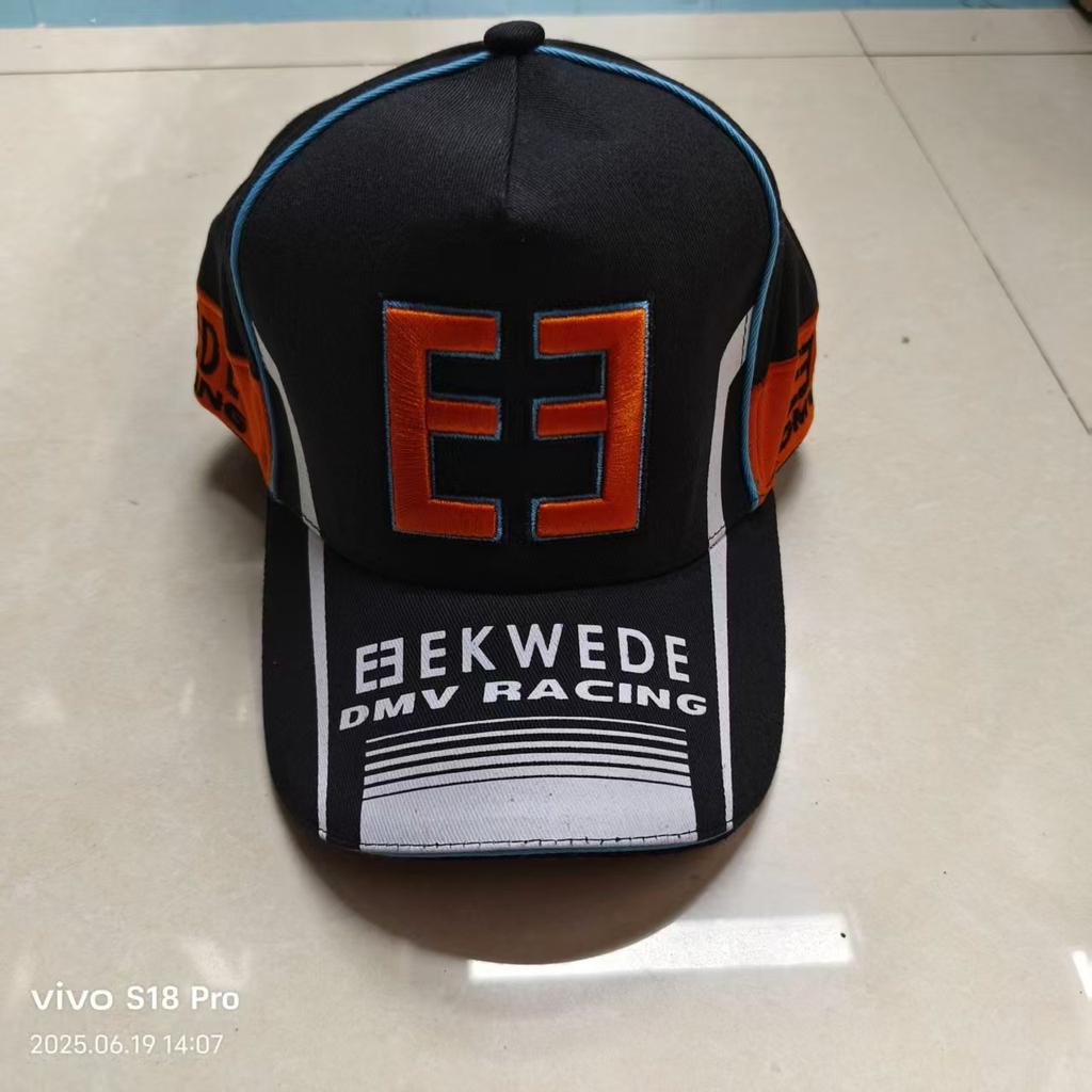 Outdoor off-road motorcycle riders male and female big F embroidered baseball cap sunshade outdoor racing cap motorcycle hat