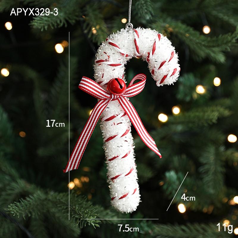 Christmas Foam Ornaments Festive Holiday Decorations Festive Foam Peppermint Candy Cane Ornament For Christmas Tree For Festive