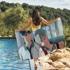 Anime Alien Stage Ivti Towel Quick Drying Beach Towels Are Suitable For Swimming Pools Camping Yoga And The Gym