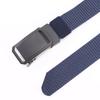 Premium Nylon Dress Belt With Automatic Button Arrangement Easy Adjustable Strap For Casual Outfits