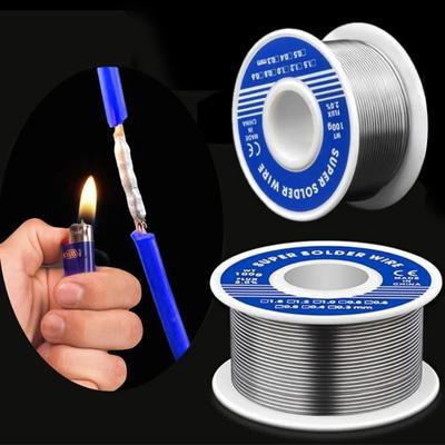 5pcs Disposable Lighter Solder Welding Wire Soldering Tin Wires Stainless Steel Copper Iron Nickel Battery Pole Piece Low Melt