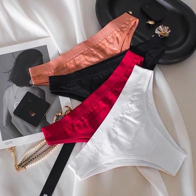 Ropa Interior Grande Sin Costuras para Mujer Transpirable Respetuosa con la Piel Cómoda Calzoncillos de Cintura Baja Deportiva Fitness Sin Marcas Braguitas Triángulo de Abertura Alta