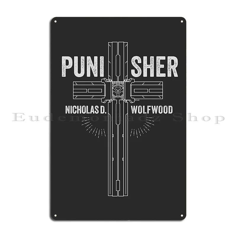 Wolfwood Metal Plaque Poster Decoration Poster Designer Classic Vintage Tin Sign Poster 20x30cm(7.8x11.8inch)