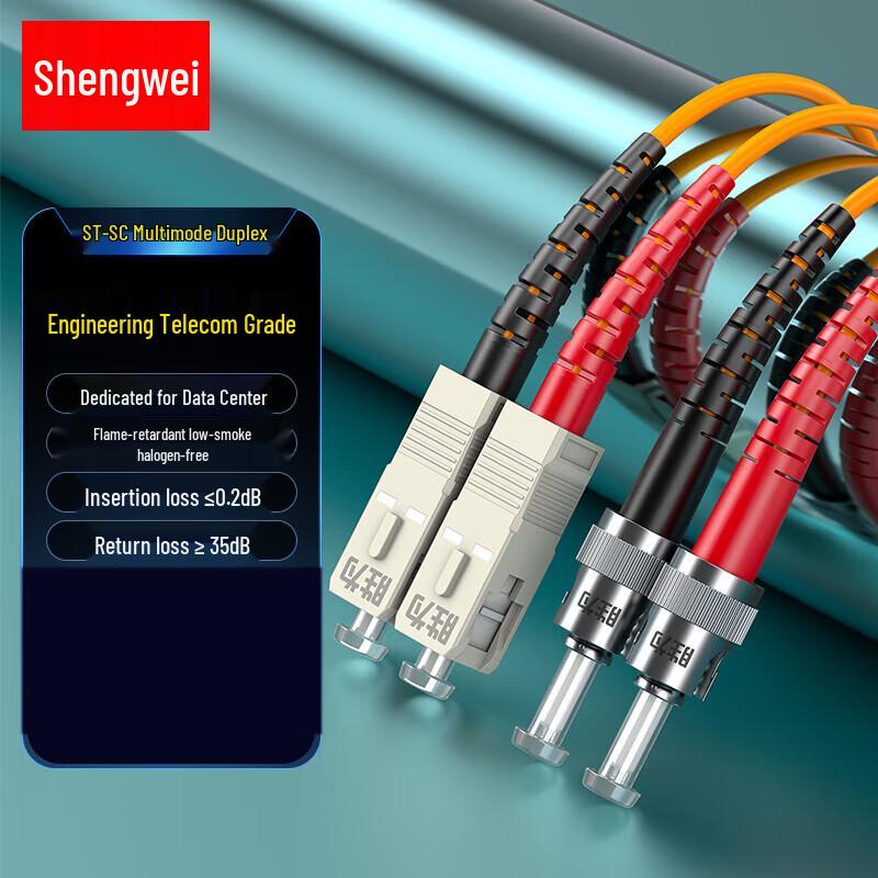 Shengwei Multimode Duplex Fiber Optic Patch Cable
