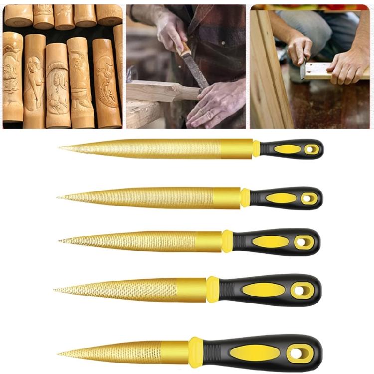 Lima per Legno con Impugnatura Comoda, Raspa Conica per Legno, Strumento per una Facile Maneggevolezza in Varie Applicazioni di Lavorazione del Legno