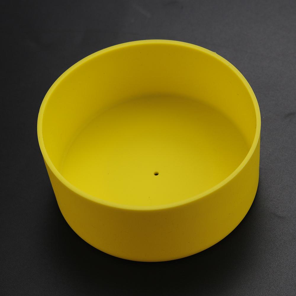 1pc 9.5cm For Better Life Soft Silicone Cup Bottom Sheath Protector Sleeve For Glass Water Tea Bottle Anti Damage Accessories