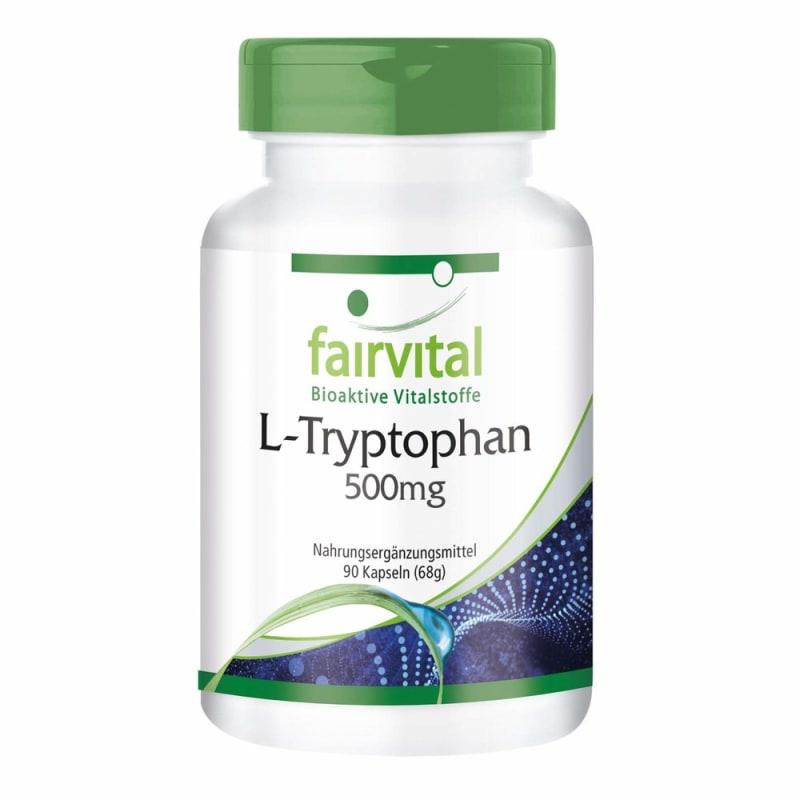 

Fairvital L Tryptophan 500 mg 90 Capsules