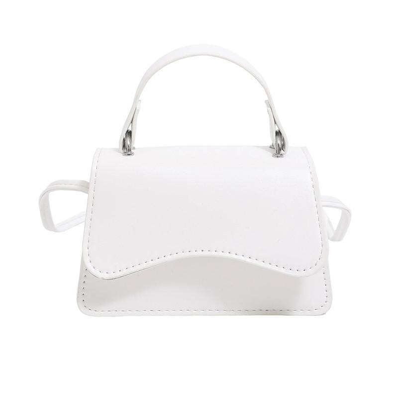 Women's bag fashion shoulder bag fresh and simple oblique span bag small square bag summer new solid color personalized handbag women