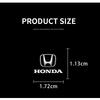 2/5/10 Piezas Pegatina con Logo de Coche Calcomanías de Control Central Accesorios para Coche Para Honda Fit Mugen Insight Type S R VTEC DOHC Modulo Vezel Legend RR Si
