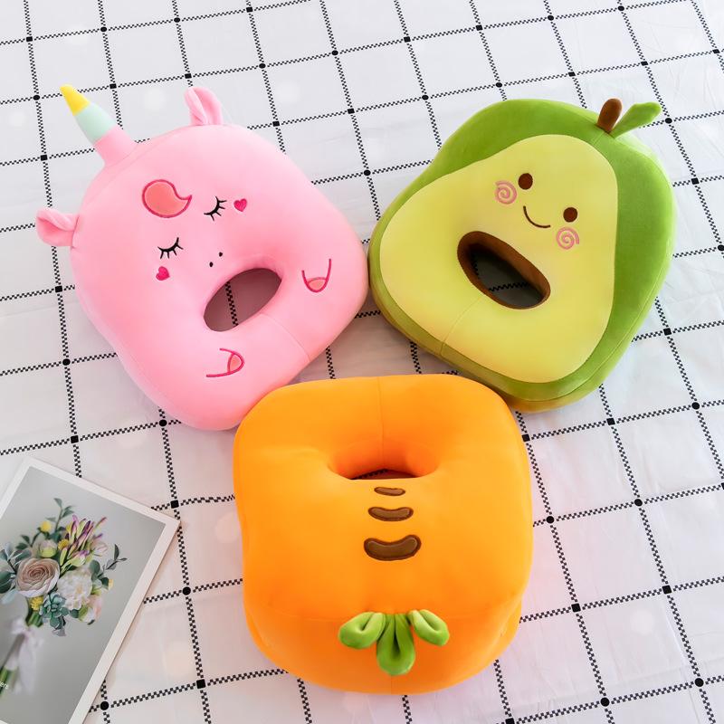 Multifunctional Nap Pillow Plush Toy Student Lying Pillow Can Be Inserted Into the Throw Pillow Office Pillow Hand Warm Two-in-one