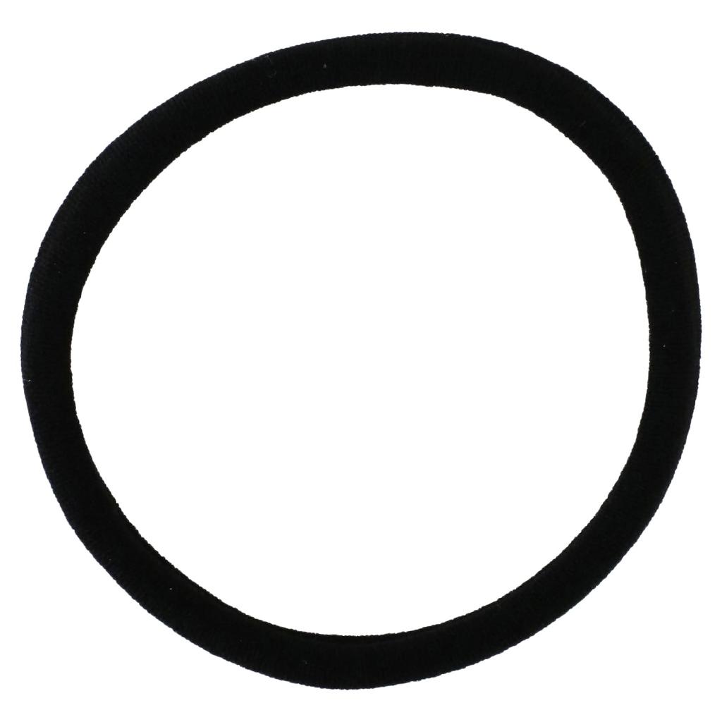 Kitsch, hair elastic set, black, 20-piece set