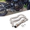 For YAMAHA MT07 FZ07 2014-2024 Years R7 2021-2024 Years Motorcycle Exhaust Full Systems Escape Moto Modified Header Link Pipe