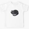 Black Cat Loaf Kids T-Shirt