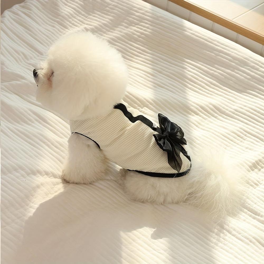 Cute Bow Dog Dress, Pet Tulle Skirt for Small Dogs