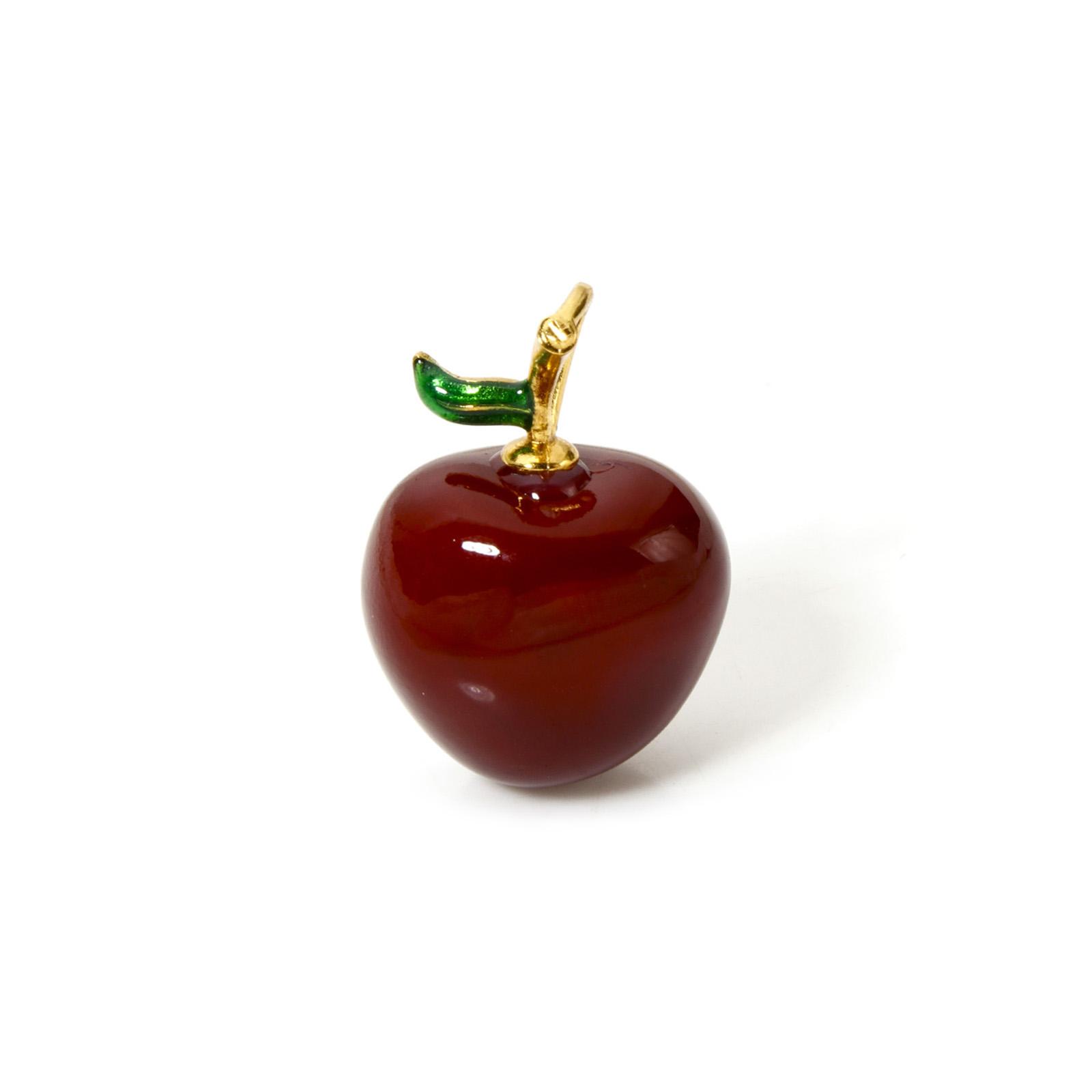 

1 Piece Brass 3D Charms Red Fruit Enamel Cherry Strawberry Pendants For DIY Necklace Bracelet Jewelry Making Findings