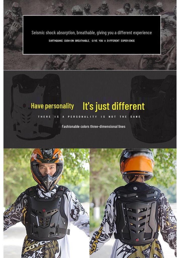 Scoyco AM05 Off-road Motorcycle Chest and Back Protector - Impact Resistant Gear